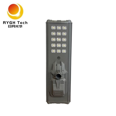 چراغ خیابانی LED خورشیدی یکپارچه 30 وات با تراشه های LED 5054 با روشنایی بالا، سنسور PIR به طور خودکار حس می کند و روشن می شود.