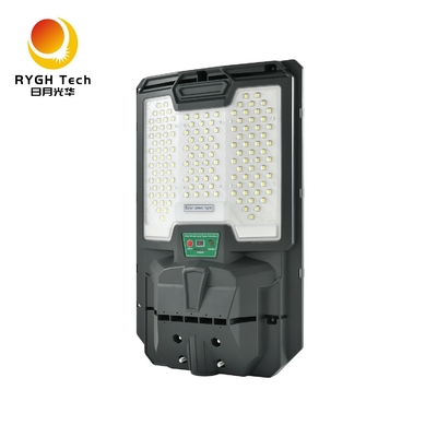 3.2V LiFePO4 باتری پانل خورشیدی سیلیکون تک کریستال یکپارچه خورشیدی LED Street Light 20W با رادار کنترل نور