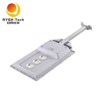 چراغ خیابانی LED خورشیدی 30 واتی با القای راداری، چندکاره و آسان برای نصب، برای خیابان‌های جاده‌ای، حیاط و باغ