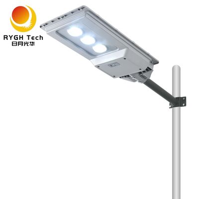 چراغ خیابانی LED خورشیدی 30 واتی با القای راداری، چندکاره و آسان برای نصب، برای خیابان‌های جاده‌ای، حیاط و باغ