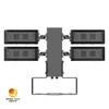 پروژه در فضای باز مناطق عمومی ورزش 600W IP66 چراغ استادیوم LED