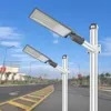چراغ خیابانی با محفظه آلومینیومی و لامپ LED، 100 وات