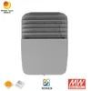 کنترل کننده هوشمند در فضای باز 80W LED قابل حمل نور خورشیدی خیابان