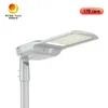 چراغ خیابانی LED فضای باز جاده عمومی IP66 فوتوسل چراغ کفش‌دوزکی آلومینیوم محفظه پایه 170lm/W یکپارچه 50W 100W 150W 200W چراغ خیابانی LED