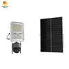 باطری یکپارچه بیرونی 100W 200W چراغ خورشیدی LED سیلاب خیابانی با دوربین دوربین مدار بسته 4G