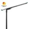 همه در یک ضد آب و هوا IP65 درجه بندی ماندگار 170lm / W 100W نور خورشیدی LED خیابان