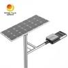 همه در یک انرژی تجدید پذیر ضد آب و هوا IP65-Rated 40W نور جاده ای LED خورشیدی