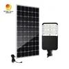 نصب یک مرحله ای کنترل از راه دور IP66 40W نور خیابان LED خورشیدی