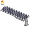 چراغ خیابانی خورشیدی یکپارچه فوق العاده روشن 15 وات LED جاده ای IP65 160lm/W