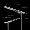 چراغ LED خورشیدی فضای باز IP65 Bridgelux با کیفیت بالا Rygh-Fx-100W