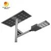 نورپردازی جاده ای عمومی 170lm / W Bridgelux ماژول نیمه یکپارچه 60W چراغ خیابان LED خورشیدی