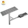 نورپردازی جاده ای عمومی 170lm / W Bridgelux ماژول نیمه یکپارچه 60W چراغ خیابان LED خورشیدی
