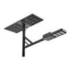 نورپردازی جاده ای عمومی 170lm / W Bridgelux ماژول نیمه یکپارچه 60W چراغ خیابان LED خورشیدی