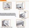 چراغ‌های صنعتی 200 وات LED خطی High Bay برای انبار