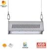 50W غیر ضخیم گودام راهرو خطی LED High Bay Light 115lm / W (دالی، 0-10V ضخیم اگر لازم باشد)