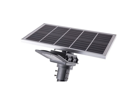 SMD 30W IP65 چراغ خیابان خورشیدی در فضای باز 120 LM / W با پنل خورشیدی باتری