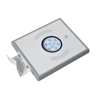 8 وات 120LM / W همه در یک خیابان خورشیدی حیاط نور PIR حرکت سنسور