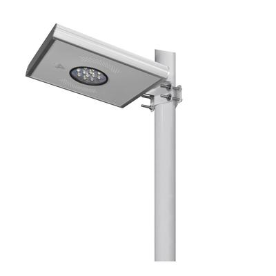 8 وات 120LM / W همه در یک خیابان خورشیدی حیاط نور PIR حرکت سنسور