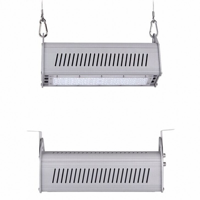 لومن بالا 50w رهبری خطی بالا بای فضای باز 130lm / w 353 × 144 × 115 میلی متر