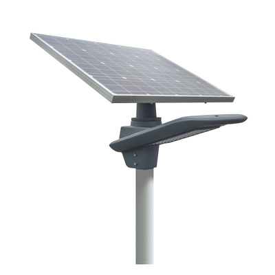 ساختار آفتابگردان خورشیدی LED Street Light 50W آلومینیومی برای باغ / حیاط