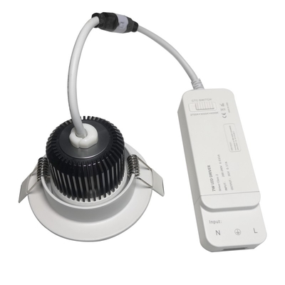 ضد چراغ در فضای باز LED Downlights هوشمند UGR TUYA System 7 Watt COB برای هتل