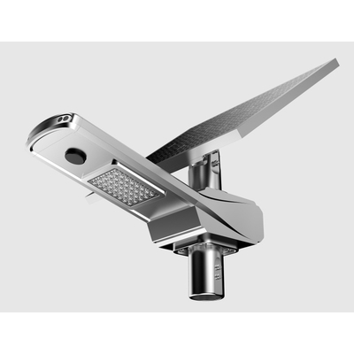 160LM / W LED خورشیدی چراغ خیابانی آلومینیومی بدن فوق العاده روشن با سنسور حرکت
