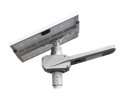 لامپ های خیابانی خورشیدی با نور بالا، 140LM ​​/ W 30W پنل خورشیدی Street Light IP65