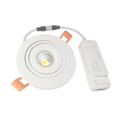 هوشمند 7W تایجی هوشمند چراغهای روشنایی Downlights CCT در حال تغییر / سیستم WiFi / Bluetooth