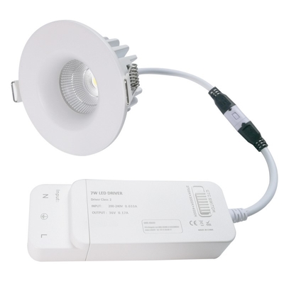 زاویه پرتو گسترده چراغ روشنایی روشنایی Downlights خنک کننده / دمای رنگ قابل تنظیم است