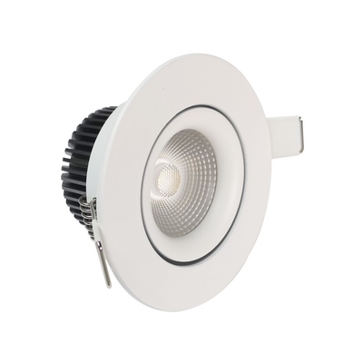 38/60 ° زاویه پرتوی LED هوشمند Downlights 8w خنک کننده / تنظیم دمای رنگ