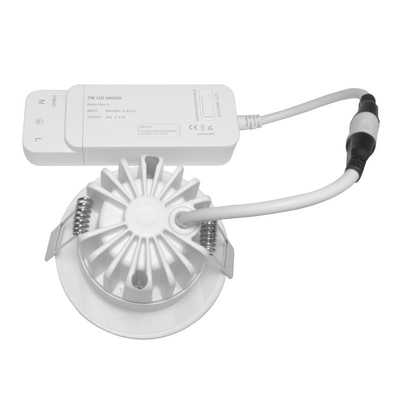 سطح سوار شده Deep Recess Led Downlight Anti Glare 200-240V AC Voltage 8W