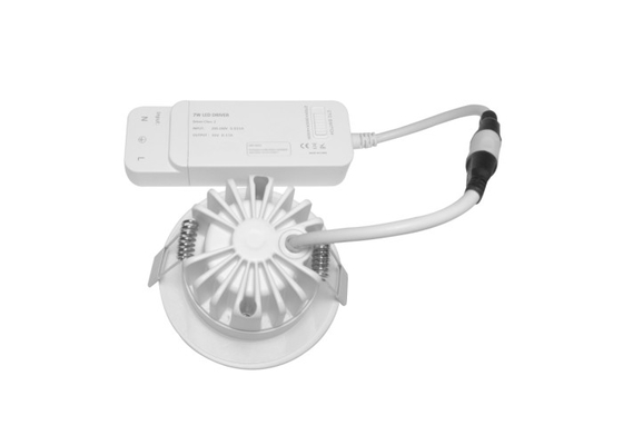 حق ثبت اختراع 8W ضد گلر رهبری شده Downlights ، Round Led Downlights AC 200-240V