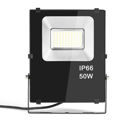 چراغ پروژکتور در فضای باز IP65 SMD چراغهای سیل در فضای باز 30W 50W لامپ پروژکتور 120 درجه زاویه