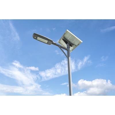 درخشش بالای خورشیدی دارای چراغ روشنایی خیابانی 140lm / w SMD IP65 ضد آب در فضای باز