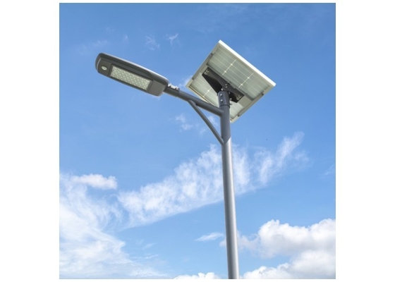 صرفه جویی در مصرف انرژی خورشیدی LED روشنایی خیابان آلومینیومی مسکن IP65 30W 3900-4500LM