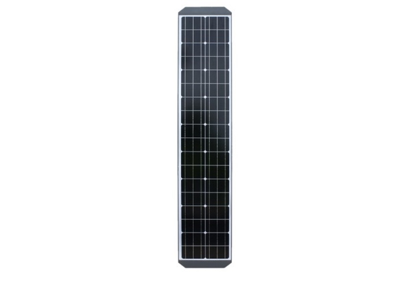 چراغهای خیابان خیابان خورشیدی 5500K 60W IP65 7800-9000LM با پنل خورشیدی مونو