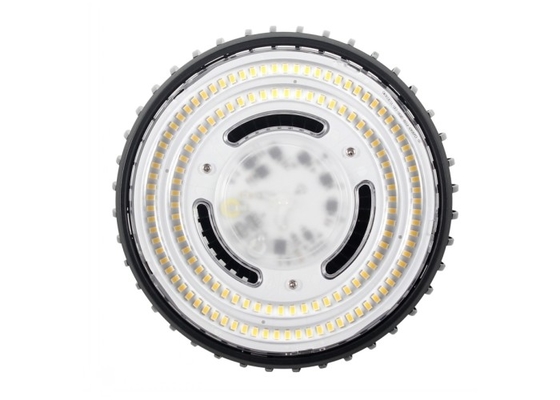 DOB 2700-6500K UFO LED High Bay Light 70CRI 100W 100lm / W مسکن آلومینیوم