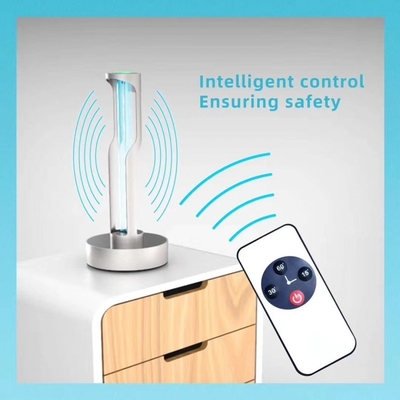 کنترل از راه دور کوارتز UV ضد عفونی کننده نور 253.7nm استریلیزر 36W CE RoHS صدور گواهینامه