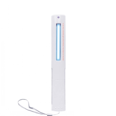 قابل حمل استریلایزر 4 وات LED UV نور ، استریل کننده نور UV دستی ، باتری خشک