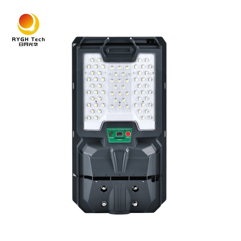 گواهینامه CE حسگر حرکتی یکپارچه خورشیدی LED چراغ خیابانی IP65 برای استفاده در خارج از جاده های بزرگ