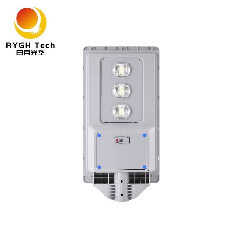 چراغ خیابانی LED خورشیدی 30 واتی با القای راداری، چندکاره و آسان برای نصب، برای خیابان‌های جاده‌ای، حیاط و باغ