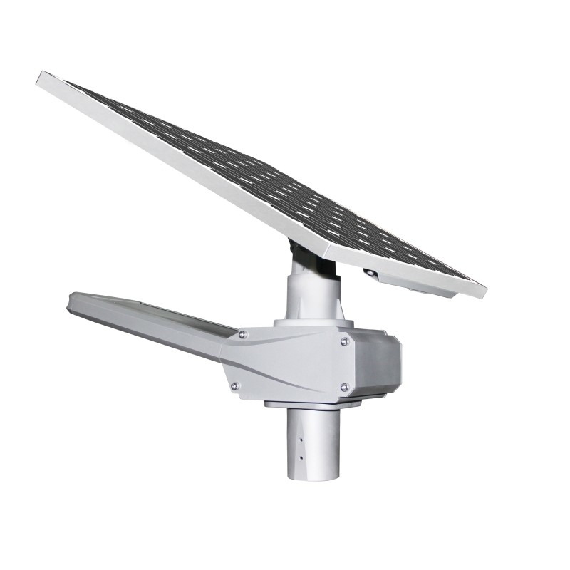 جدا شده خورشیدی چراغ خیابانی نور روشنایی در فضای باز لولا بالا 140lm / w IP65