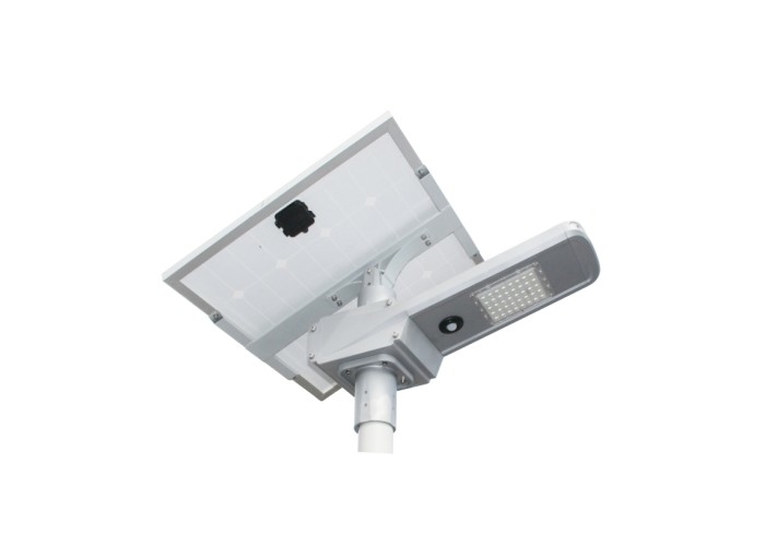 40W باتری خورشیدی LED Street Light 140lm / w IP65 سنسور مادون قرمز 12 ولت