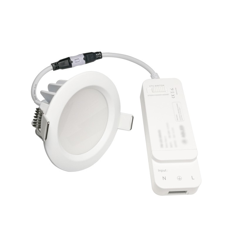 گارانتی IP65 Smart Downlights هوشمند WiFi Tuya تلفن کنترل داخلی 9W 5 سال ضمانت