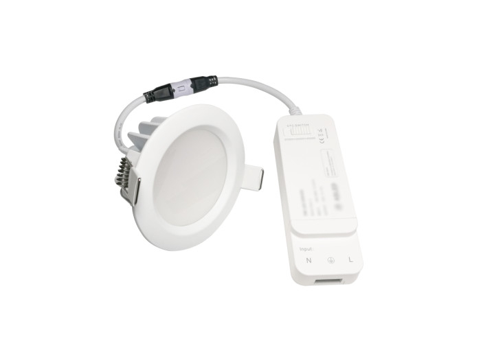 9W ضد آب هوشمند LED Led Downlights CCT سطح اتصال سریع 200-240V AC