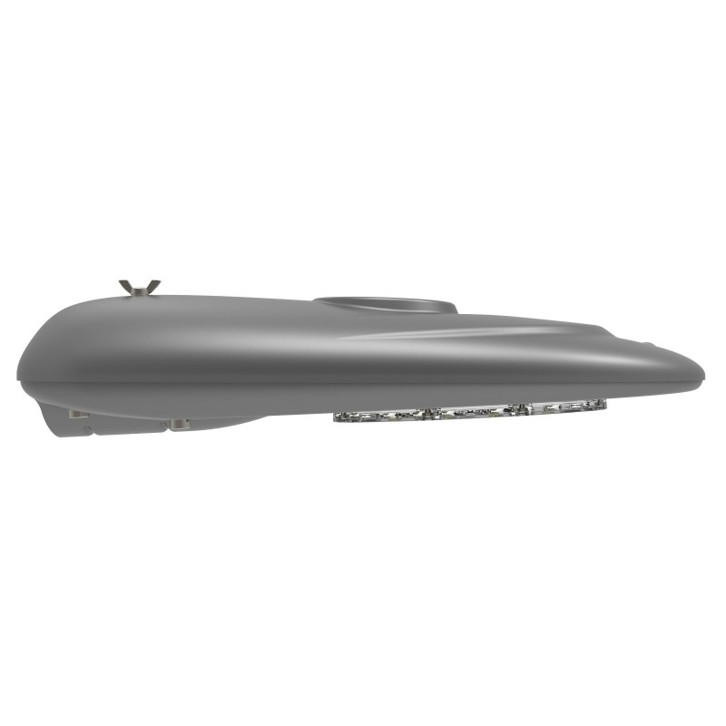 چراغ روشنایی جاده موج ضد آب خاکستری LED خیابان نور 90W 2700-6500K 5 سال ضمانت