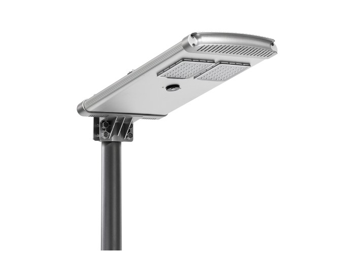 صرفه جویی در مصرف انرژی در مسکن آلومینیومی یک لامپ خورشیدی یک لامپ خورشیدی IP65 30W 170lm / w