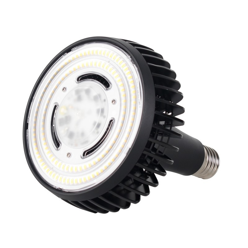 60 ° 90 ° زاویه نوری قدرت بالا چراغهای خلیج بالا چراغهای E40 / E39 / E27 لامپ 60W-200W