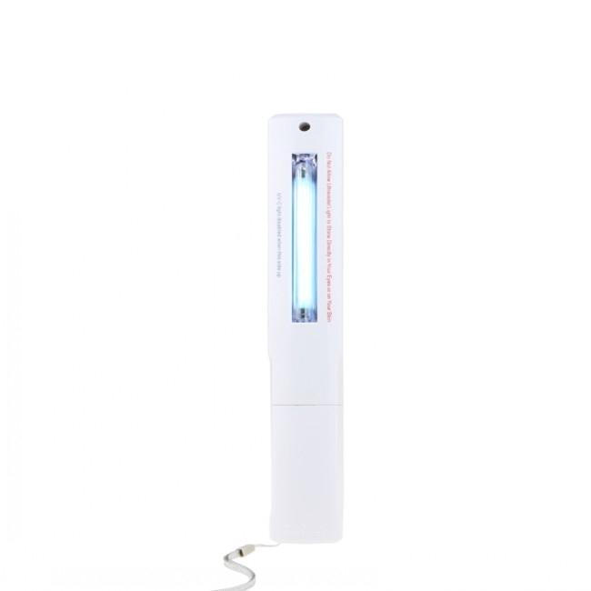 قابل حمل استریلایزر 4 وات LED UV نور ، استریل کننده نور UV دستی ، باتری خشک